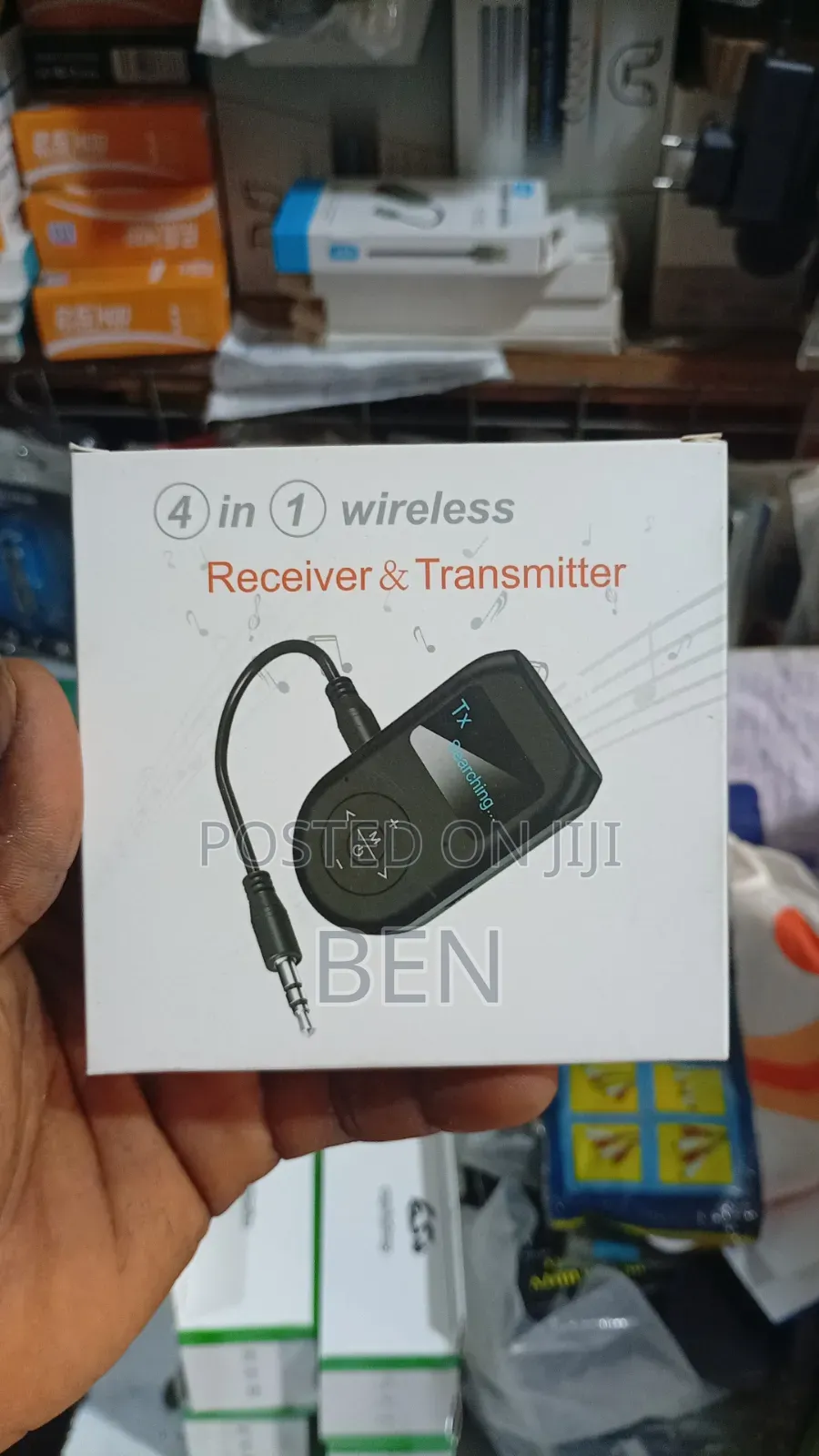 Generic 4 in 1 Wireless Receiver and Transmitter Bluetooth