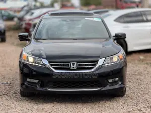 Honda Accord EX-L V-6 4dr Sedan w/Navigation (3.5L 6cyl 6A) 2014 Black