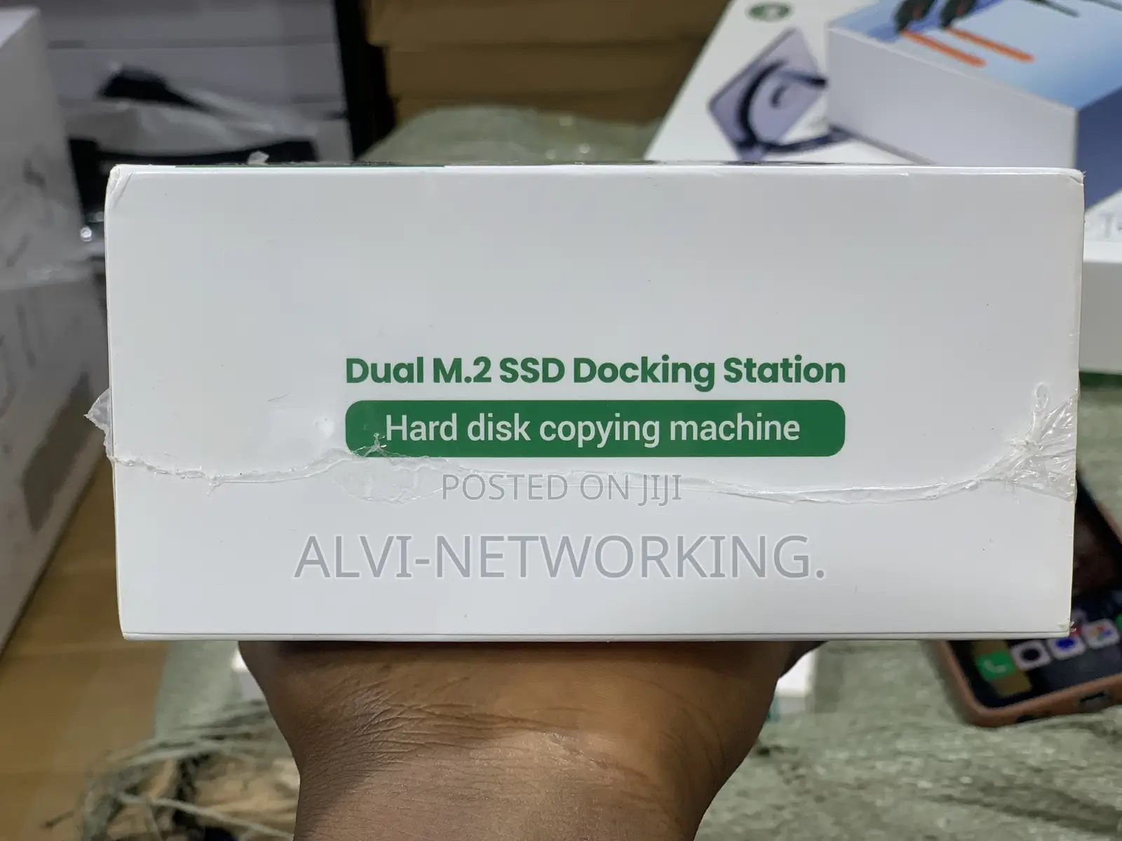 Dual M.2 SSD Docking Station