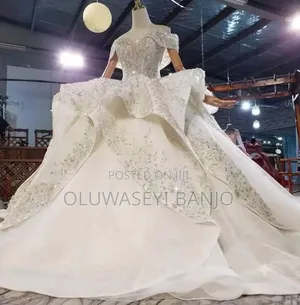 Luxury Bridal Gown- Sales! Only Size 8 and 10