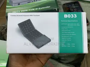 B033 Foldable Bluetooth Keyboard With Touchpad