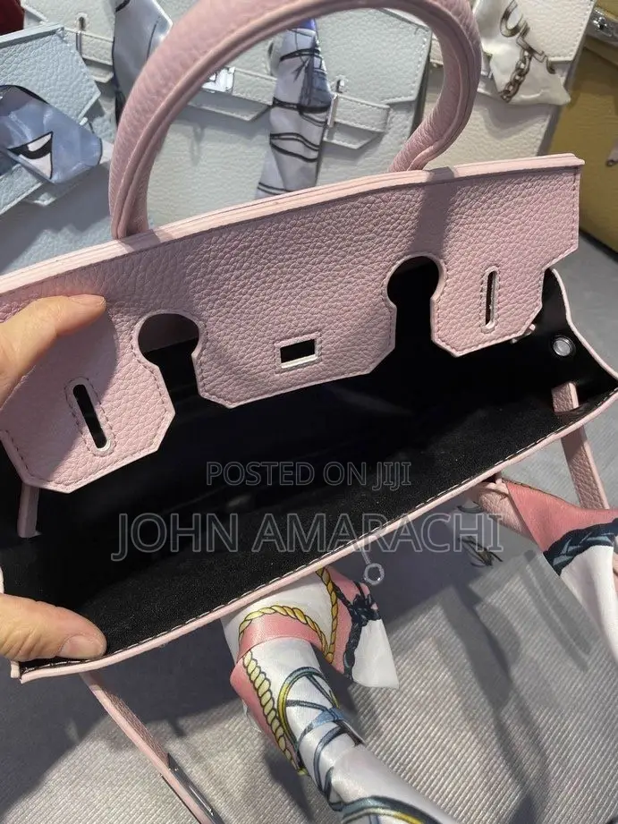 Pink Birkin Tote Bag