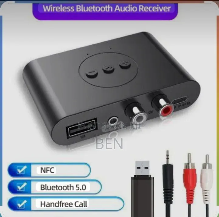 Generic Desktop Wireless Bluetooth Receiver 5.3 NFC Adapter