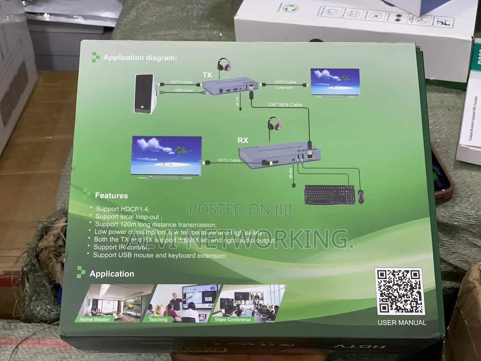 HDTV 4k 120m KVM Extender