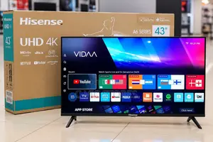 Hisense 43 inches 4K UHD Smart TV | Netflix & YouTube | A6 Series