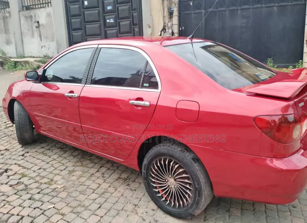Toyota Corolla LE 2007 Red