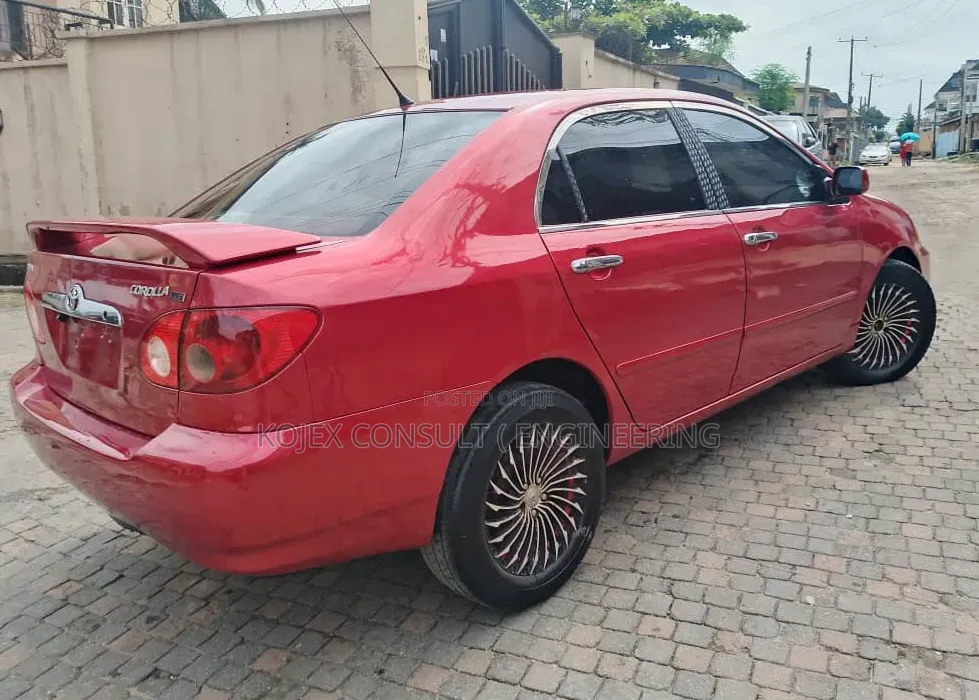 Toyota Corolla LE 2007 Red