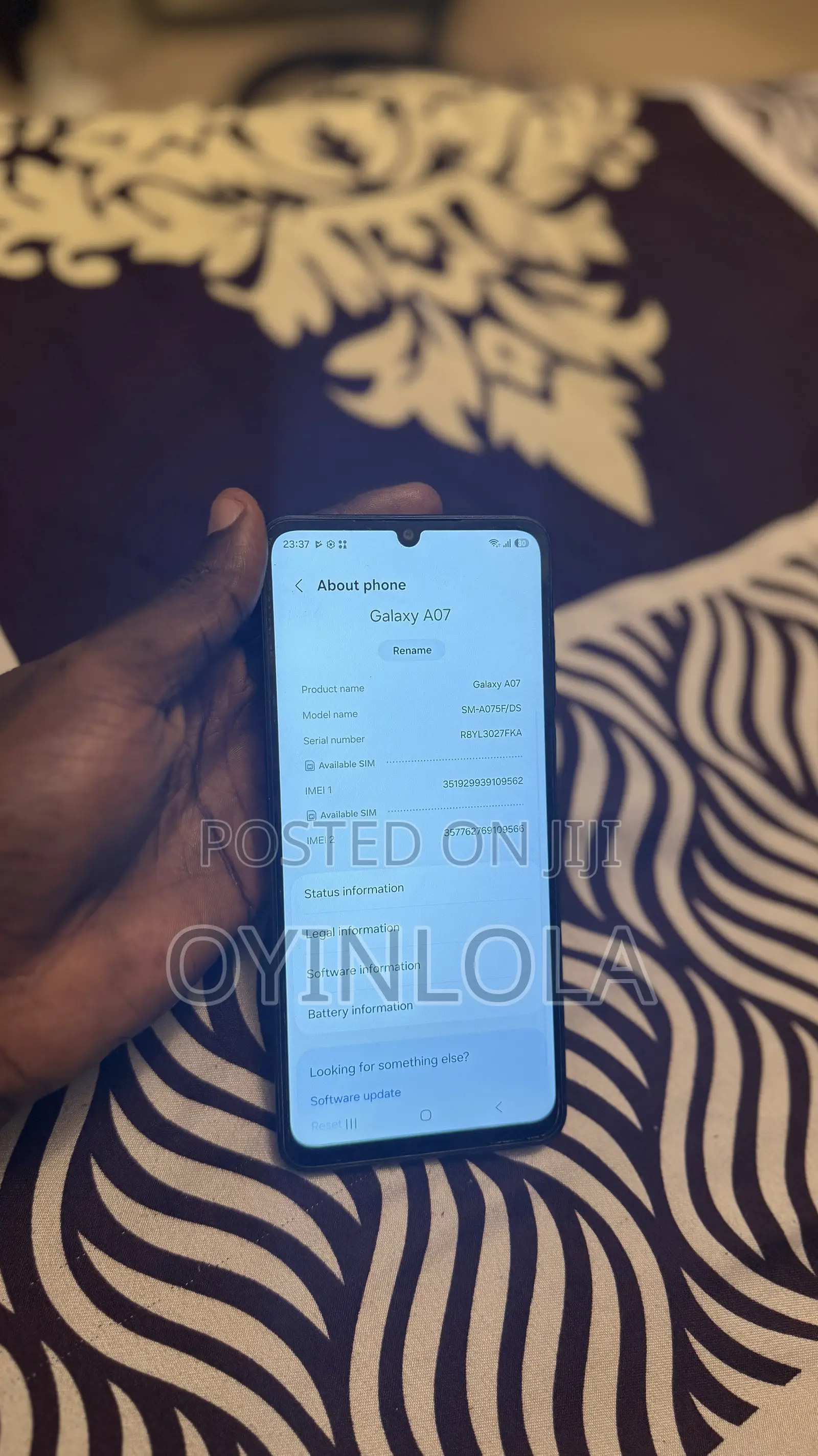 Samsung Galaxy A07 64 GB Black