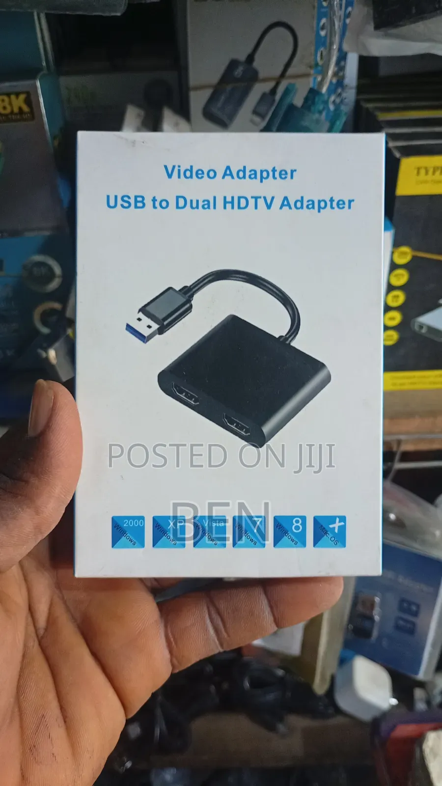 Generic USB 3.0 to Dual HDMI Video Adapter