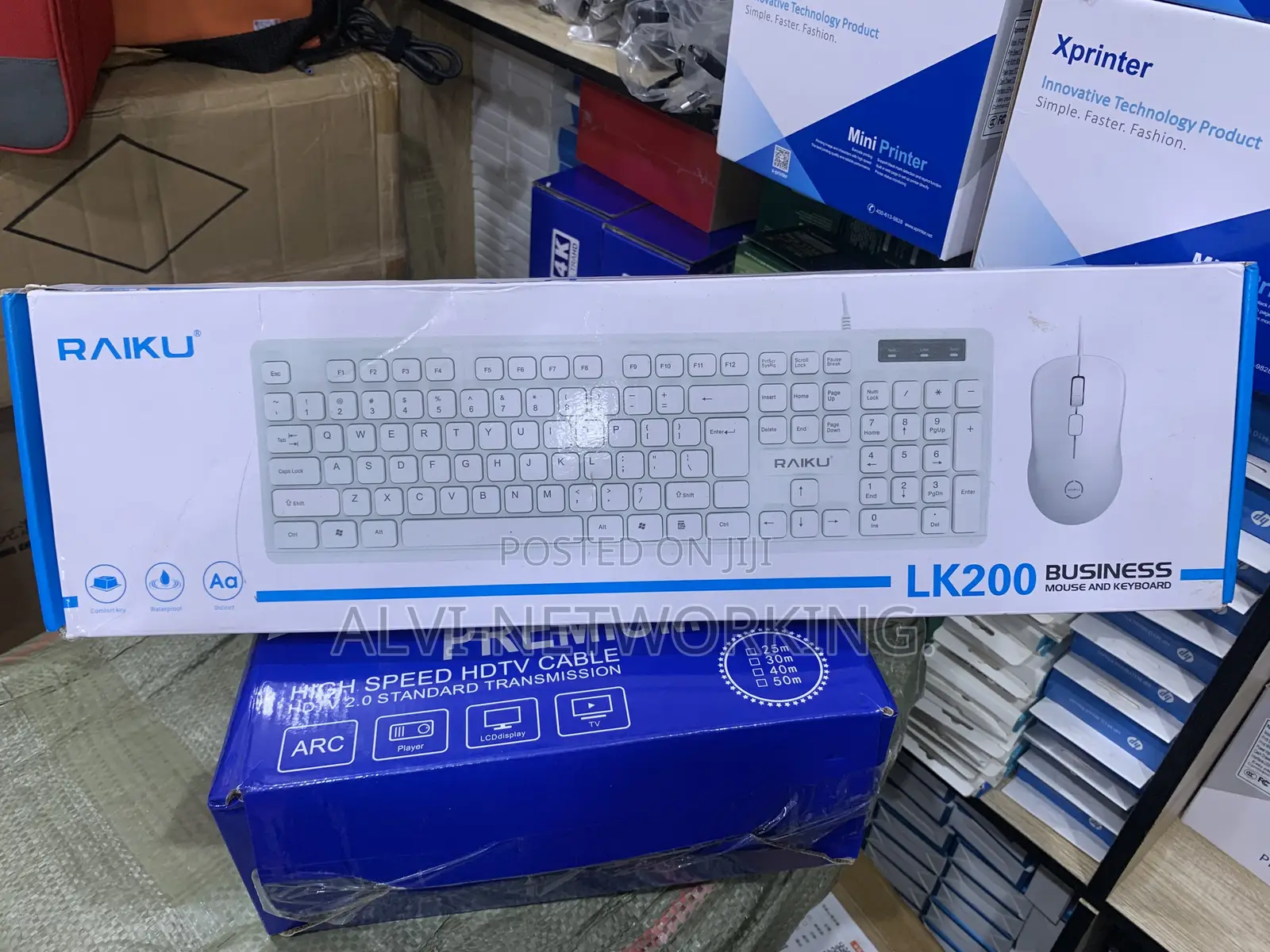 RAIKU LK200 Business Mouse and Keyboard Combo.