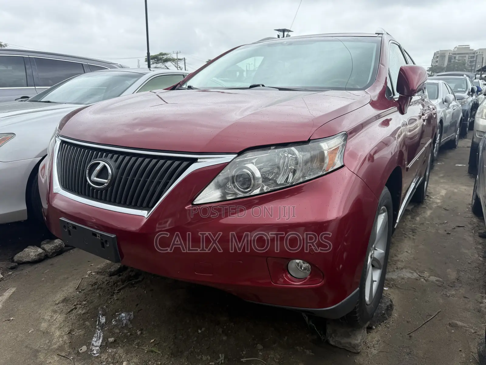Lexus RX 2012 Red