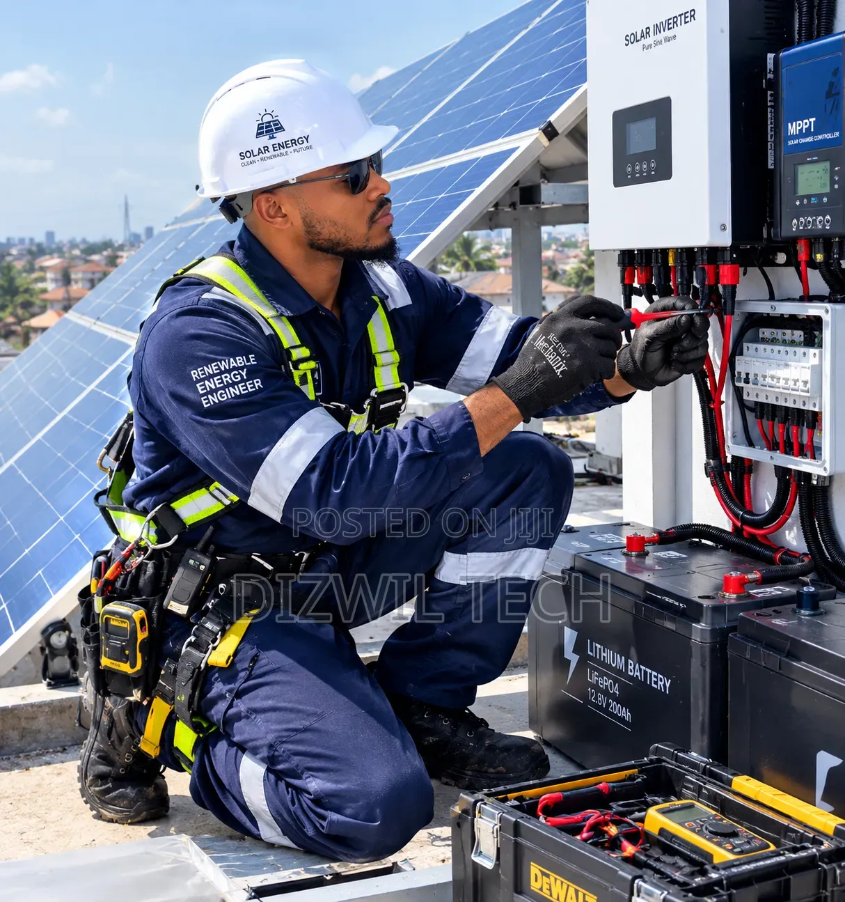 Solar System and CCTV CAMERAS Installation