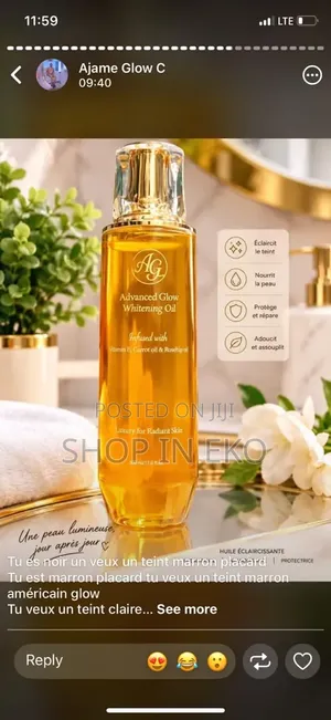 AG Advanced Glow Whitening Oil