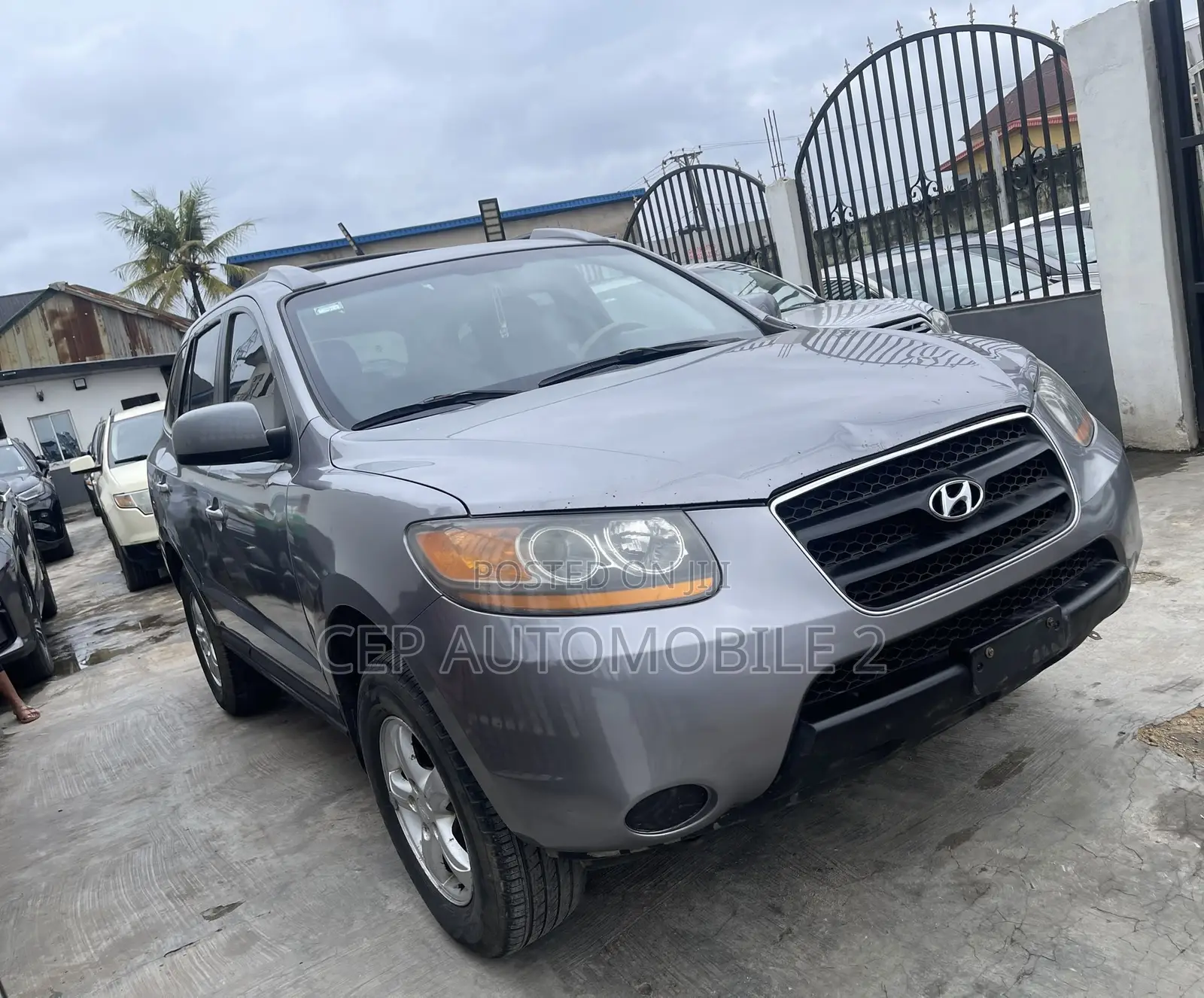 Hyundai Santa Fe 2008 Gray