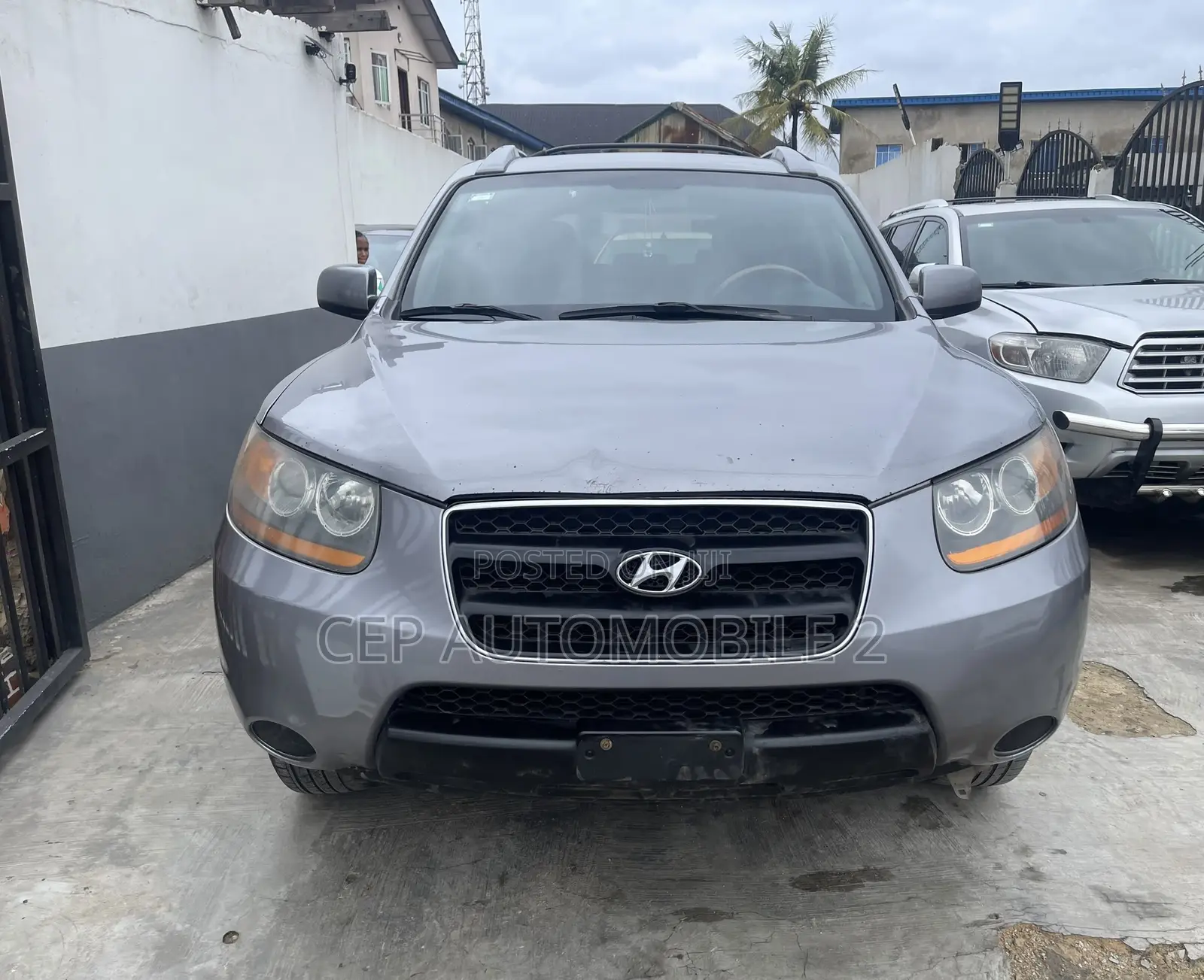 Hyundai Santa Fe 2008 Gray