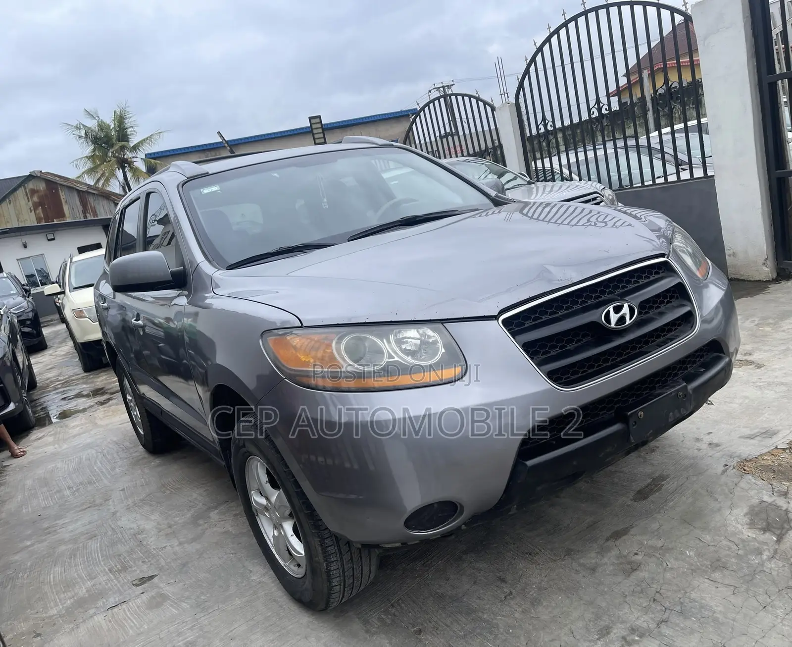 Hyundai Santa Fe 2008 Gray