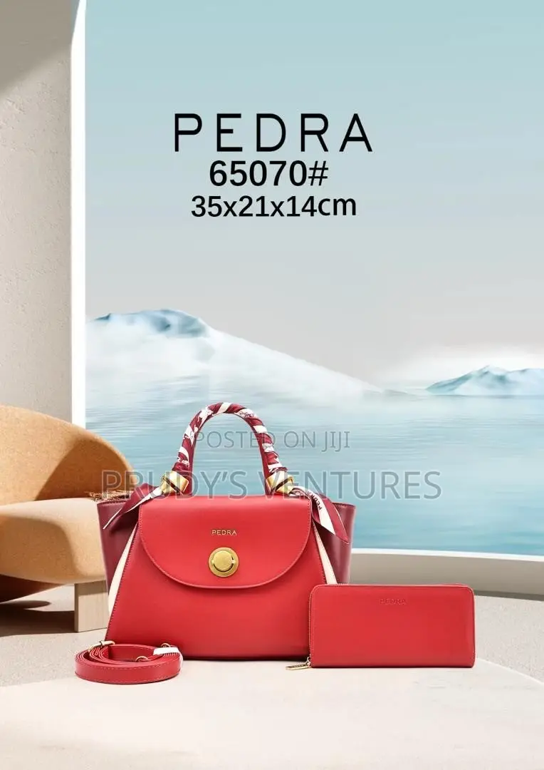 Pedra 2 in 1 Original Quality Leather Bag. Walk With Pride
