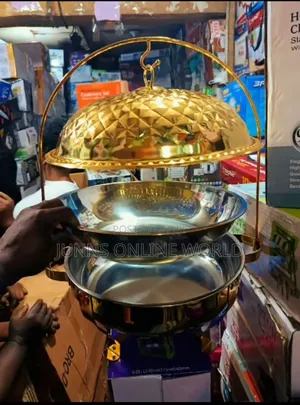 Gold Buffet Serving Dish/Chafing Dish