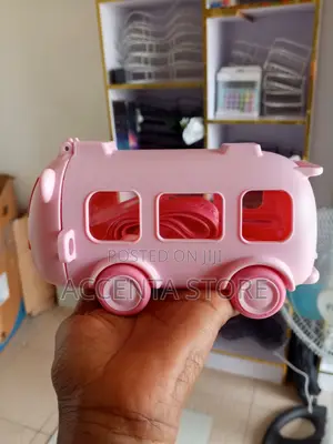 Cute Bus Water Bottle for Kids