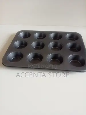 12pcs Nonstick Cupcake Tray