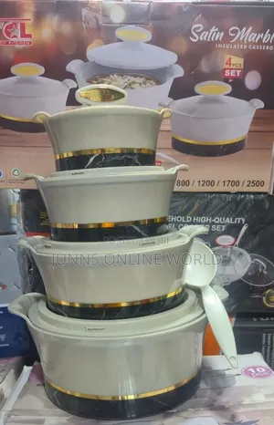 VTCL Satin Marble 4in1 Insulated Casserole