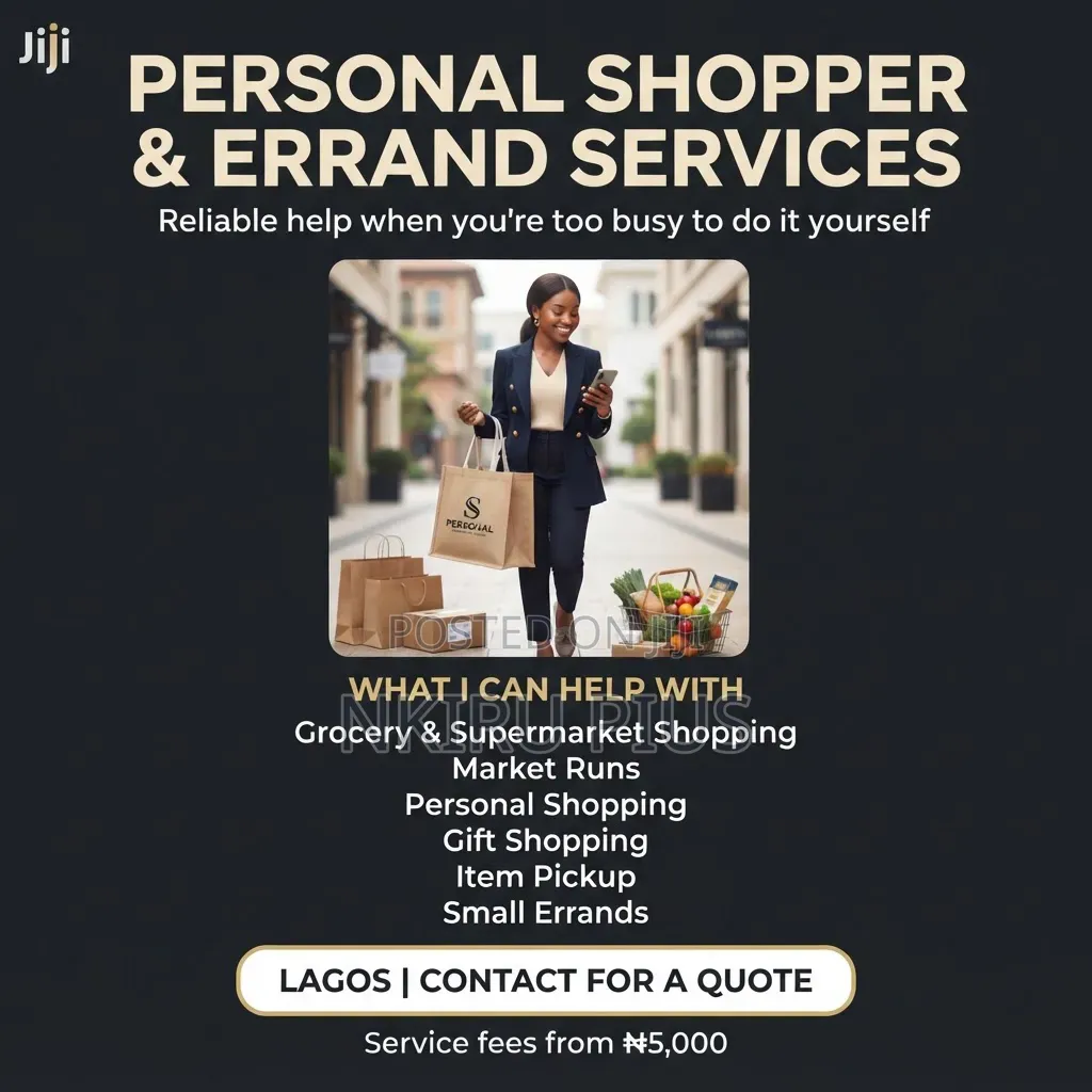 Personal Shopper Errand Services