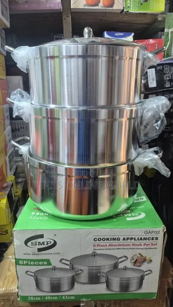 SMP 6pcs by 3, Big Pots