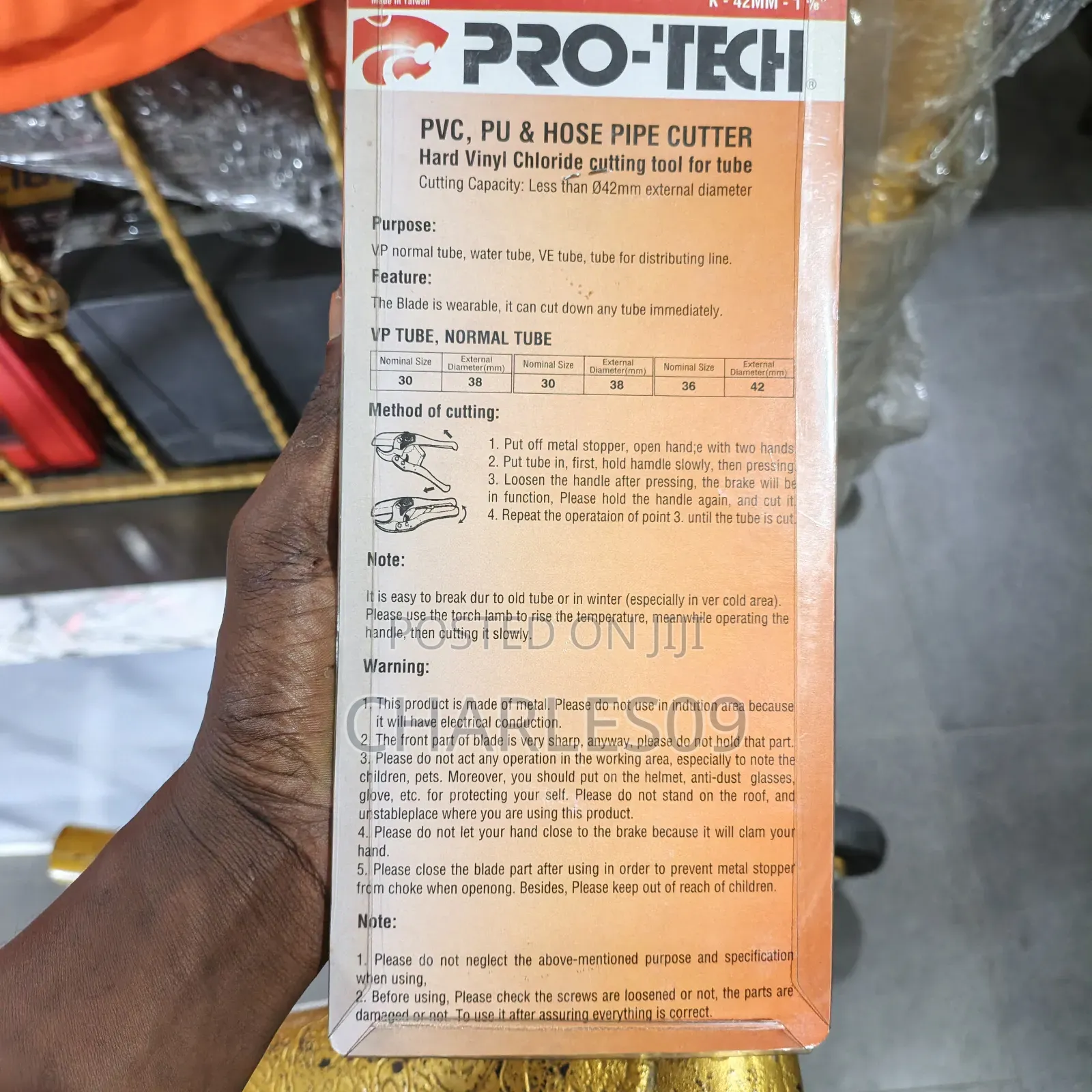 PVC Pipe Cutters