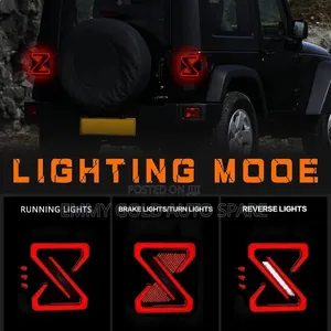 Jeep Wrangler JL JLU Jk Back Taillight 2007 to 2025