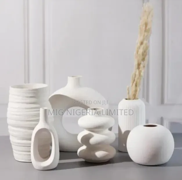 Ceramic Table Decorations Small Flower Vase Sets