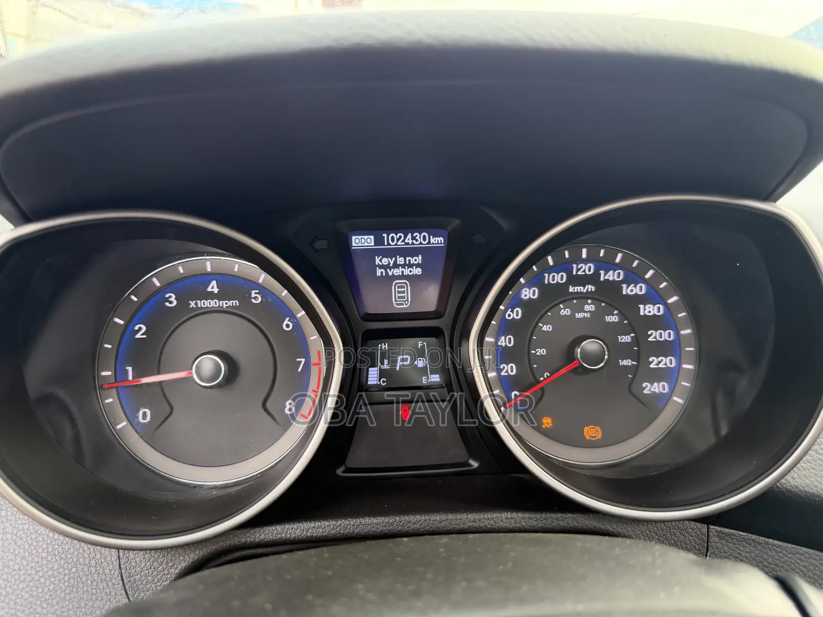 Hyundai Elantra 2017 Black