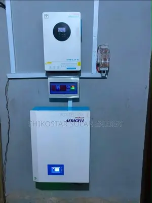 Africell Premium 6.2kVA 48V Hybrid Solar Inverter and Lithium Battery