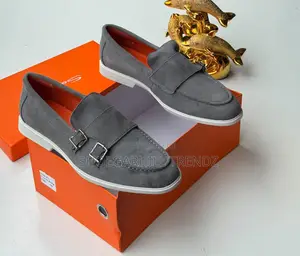Classy Men Double Strap Loafer Shoes in 2 Colours