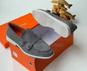 Classy Men Double Strap Loafer Shoes in 2 Colours