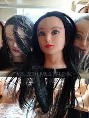Dummy Head With Hair