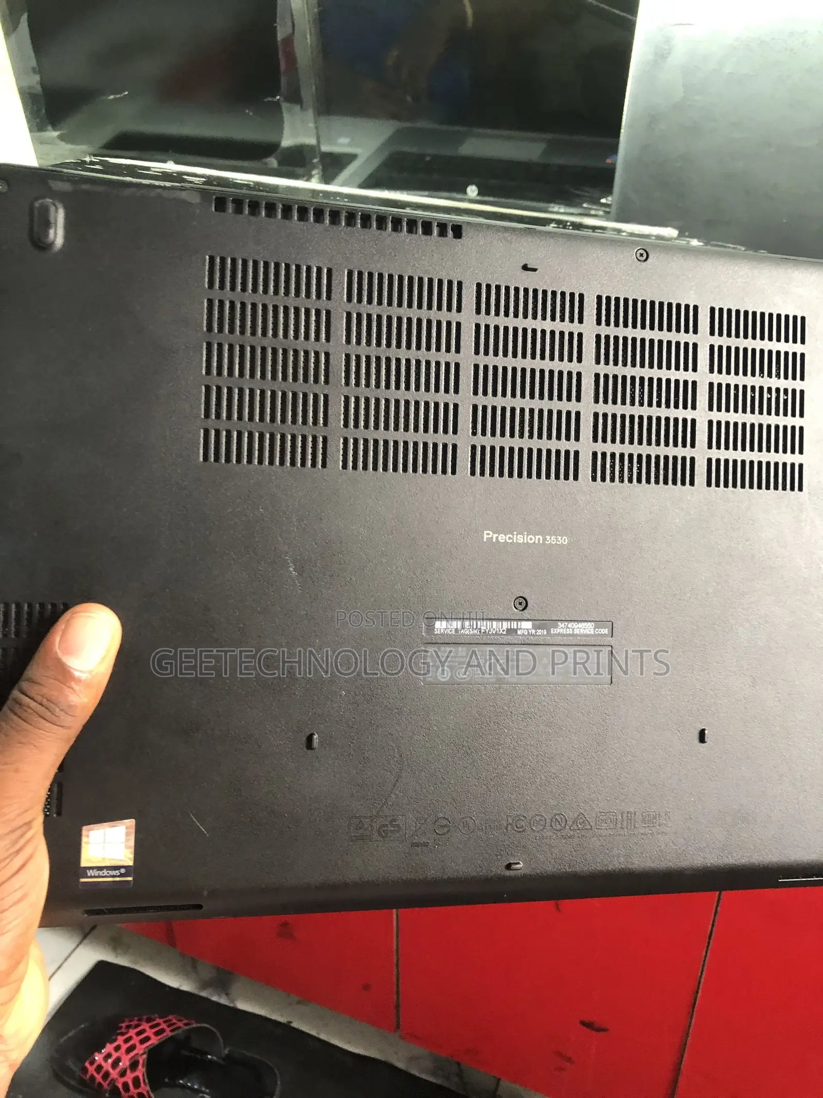 Laptop Dell Precision 3530 16GB Intel Core i7 SSD 256GB