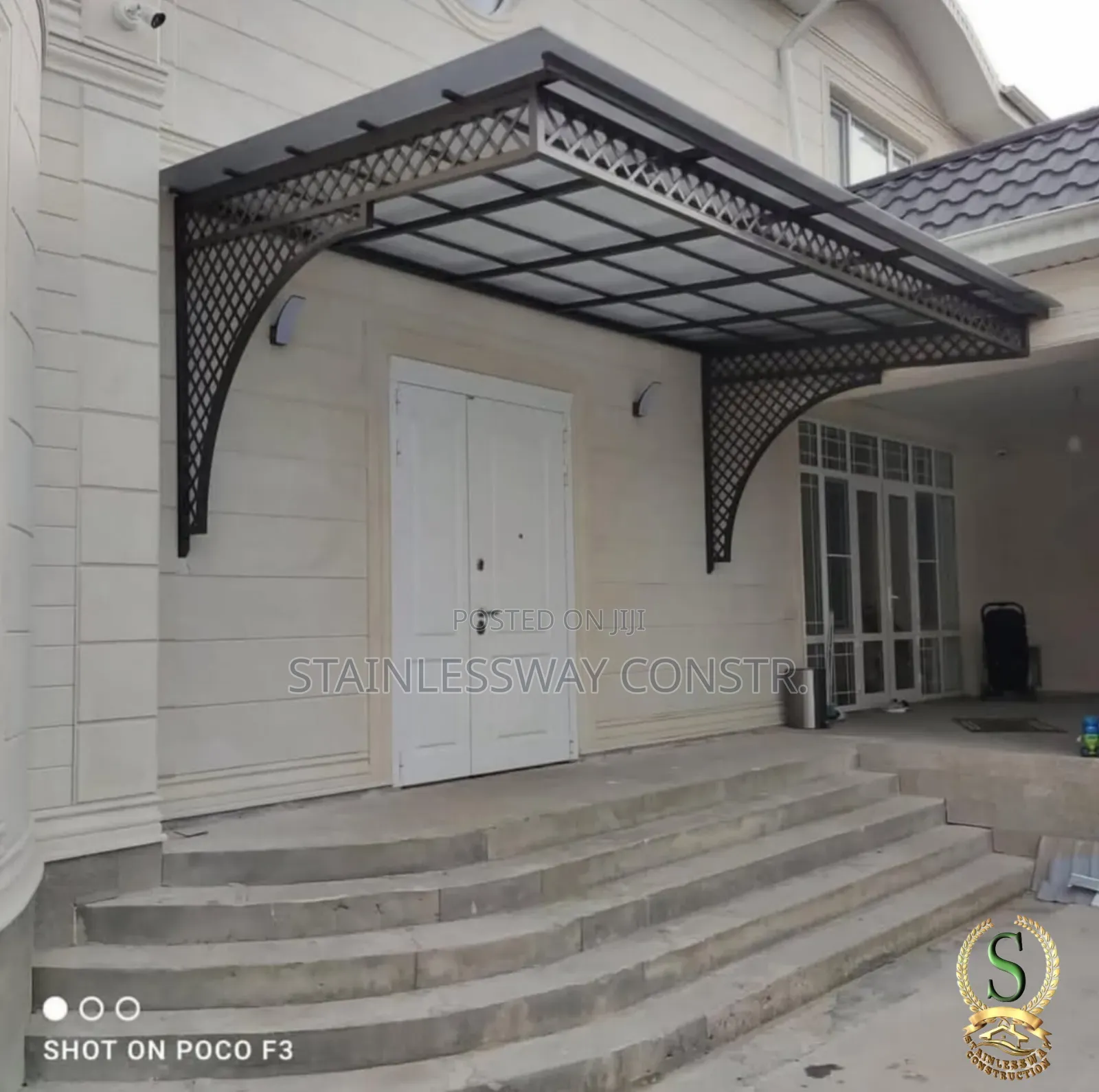 Modern Entrance Canopy Window Awning
