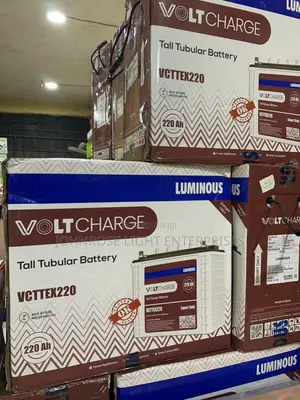 Luminous Tubular Battery Volt Charge 220ah 12v