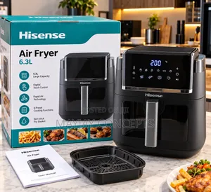 Hisense H06AFBK1S3 6.3L 1700W Digital Touchscreen Air Fryer