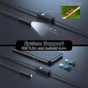 AOPICK Endoscope Camera With Light, 1080P HD, IP67 Waterproof