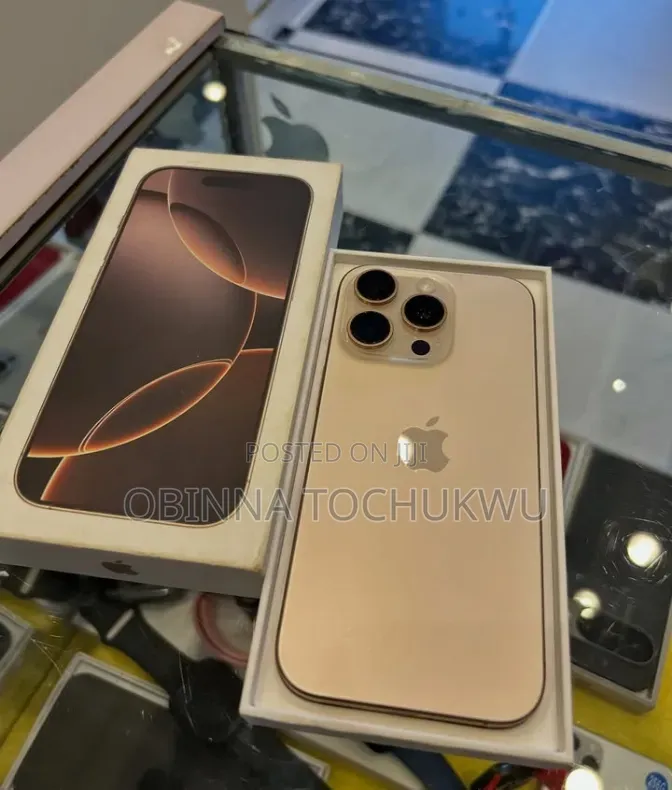 New Apple iPhone 16 Pro 128 GB Gold