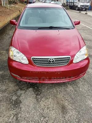 Toyota Corolla 2007 Red