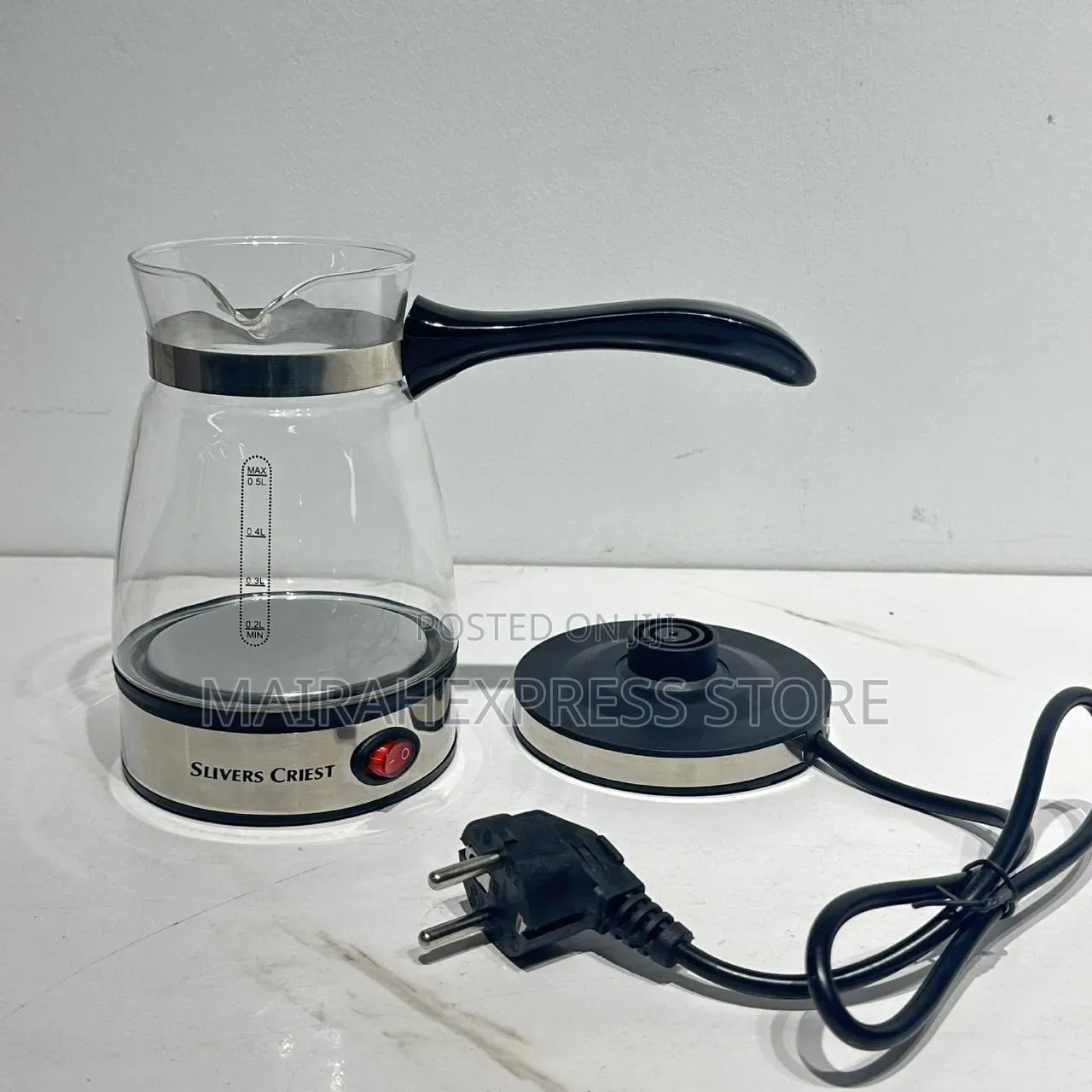 600ml Silver Crest Electric Coffee Maker