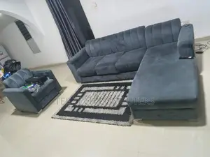 L-Shaped Chair and One 1 Seater
