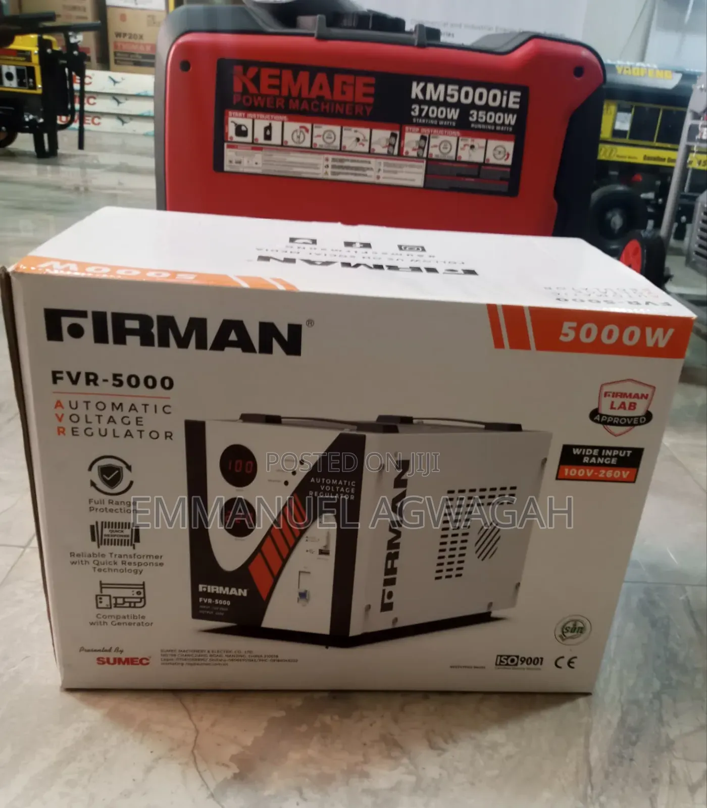 Stabilizer Firman Floor Stabilizer 5000w