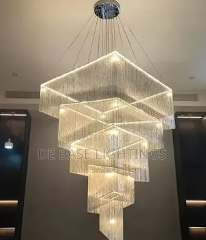 Modern Cascading LED Chandelier