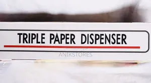 Wooden Triple Paper Dispenser
