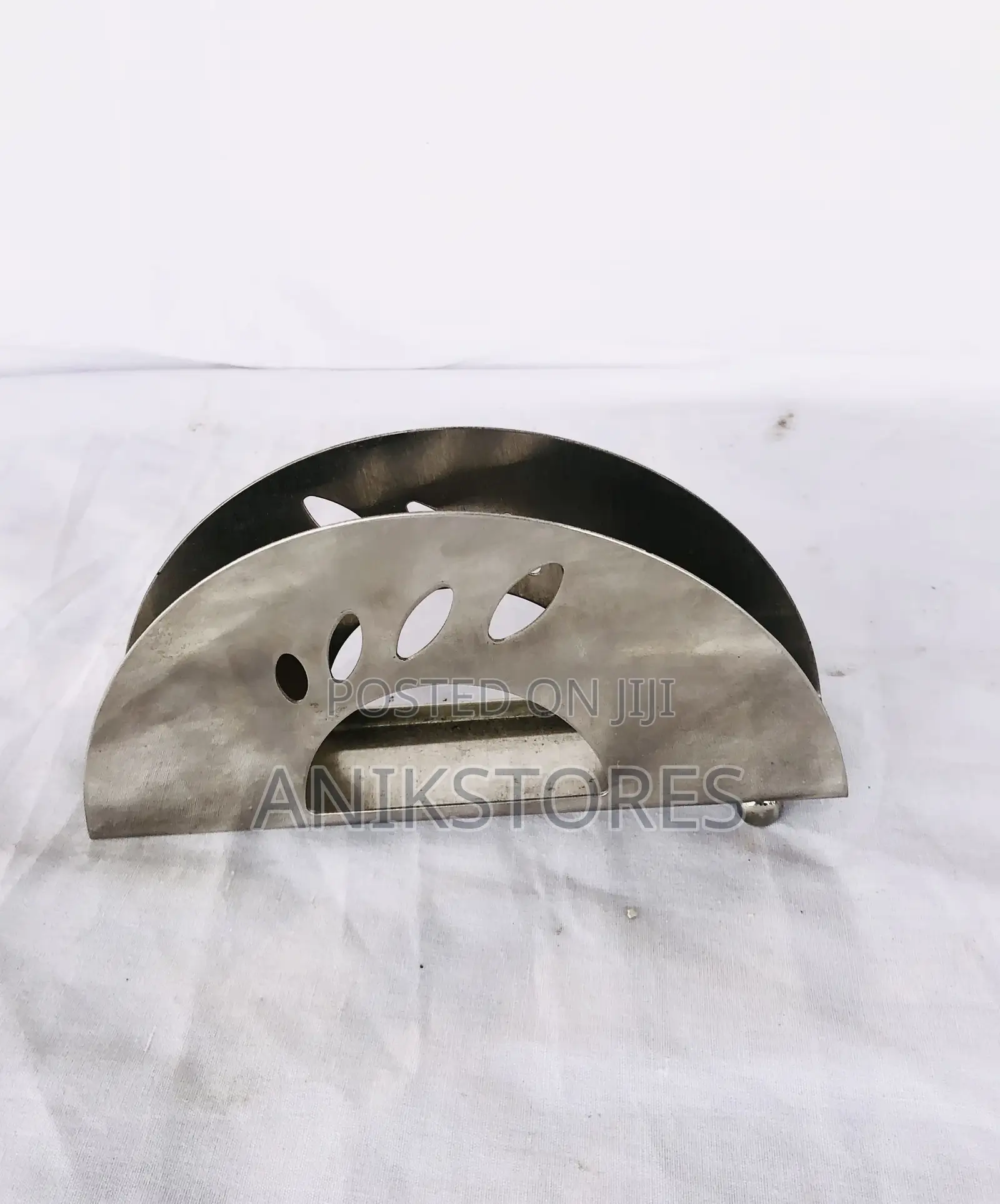 Stainless Serviette Holder (Curve)