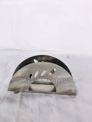 Stainless Serviette Holder (Curve)