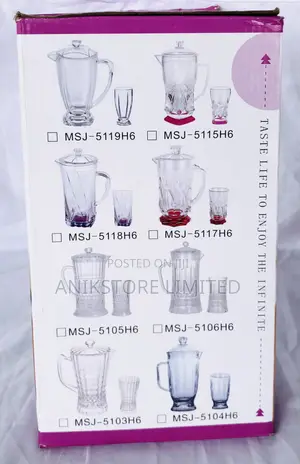 Acrylic Water Jug